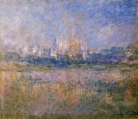 Monet, Claude Oscar - Vetheuil in the Fog
